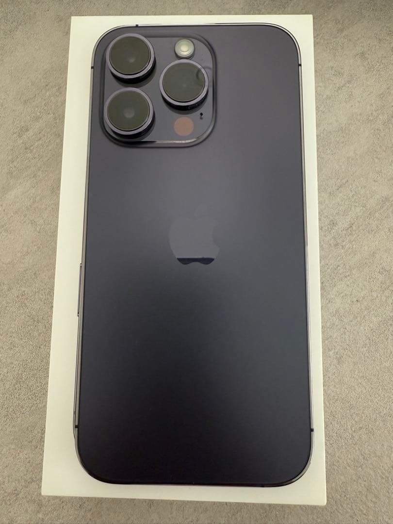 iPhone 14 Pro ディープパープル 256GB 箱新品同様