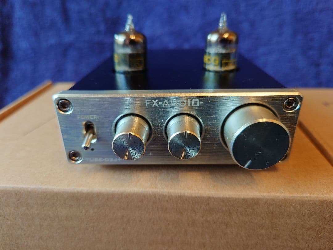 FX-AUDIO TUBE-03J+ FX1002J+ 中古 おまけ付き