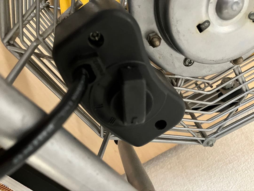 DULTON ダルトン 金属製 レトロ サーキュレーター 扇風機 黄色