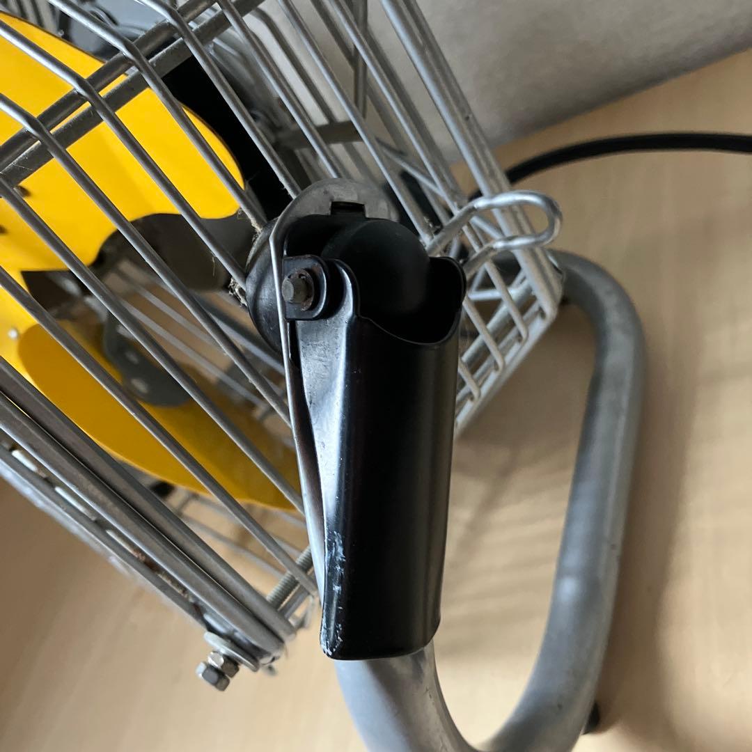 DULTON ダルトン 金属製 レトロ サーキュレーター 扇風機 黄色