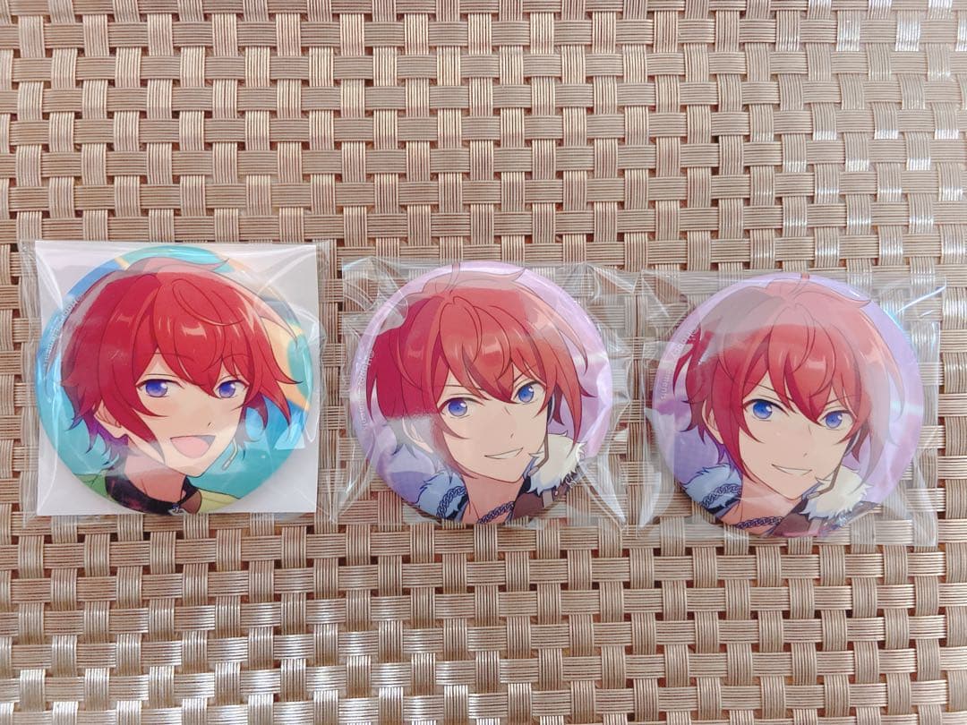 あんスタ 朱桜司 缶バッジ イベコレ フィーチャー2 idol - メルカリ