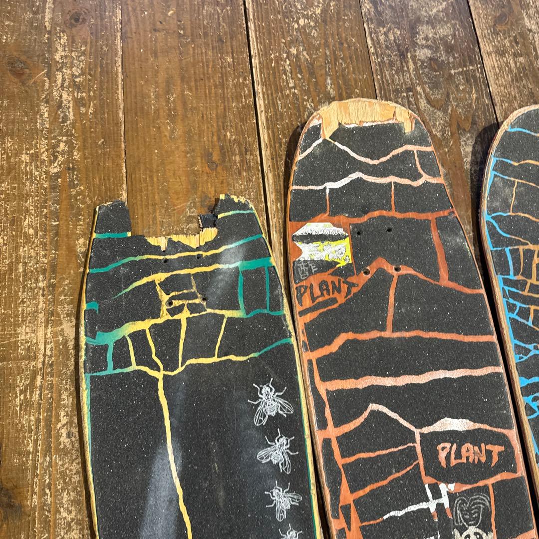スケボー 廃デッキ 4枚セット DIY 変形シェイプ 9インチ前後 - メルカリ