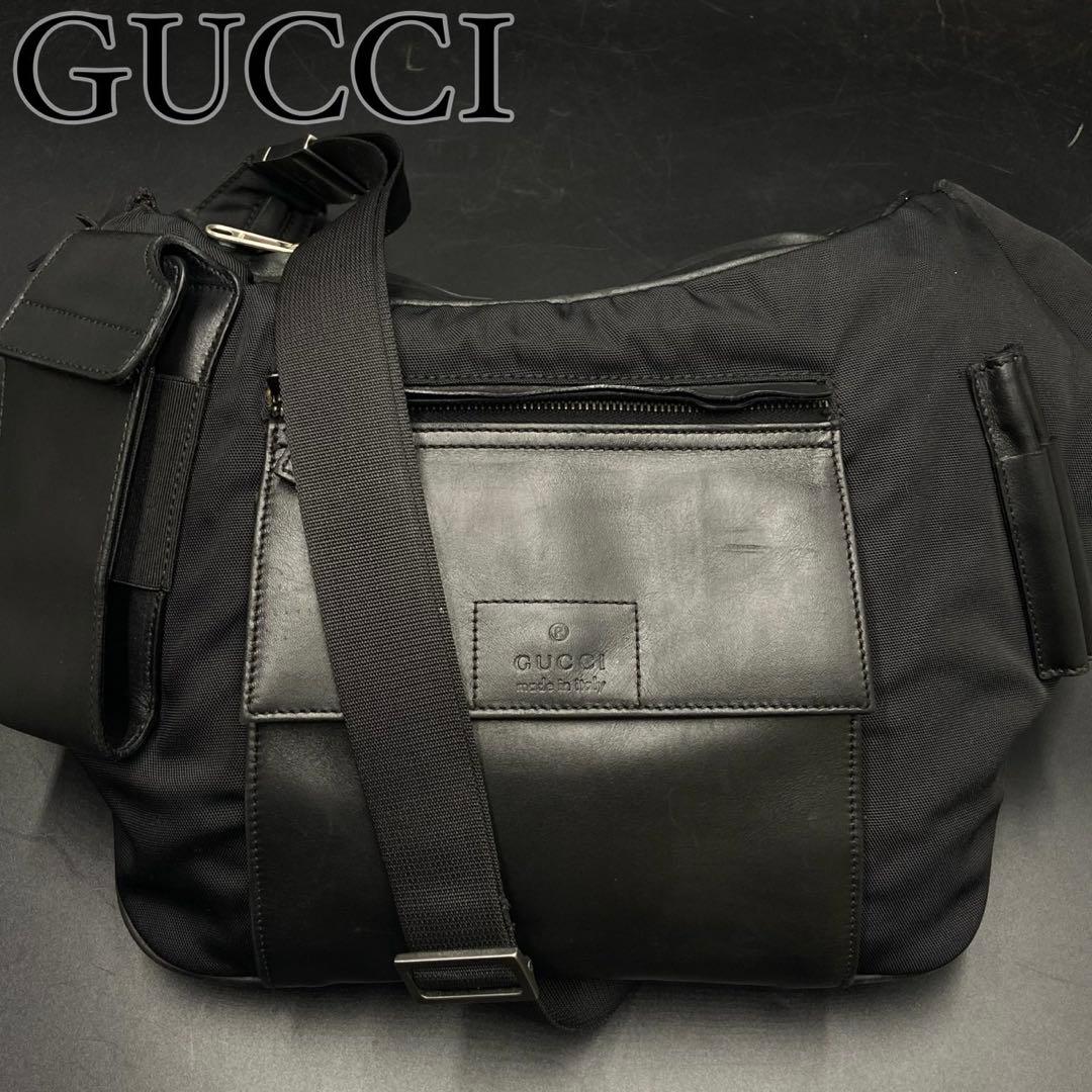 グッチ ウエストバッグ ショルダー ブラック レザー キャンバス 楽天市場】＼楽天ランキング1位／GUCCI グッチ バッグ メンズ ボディ