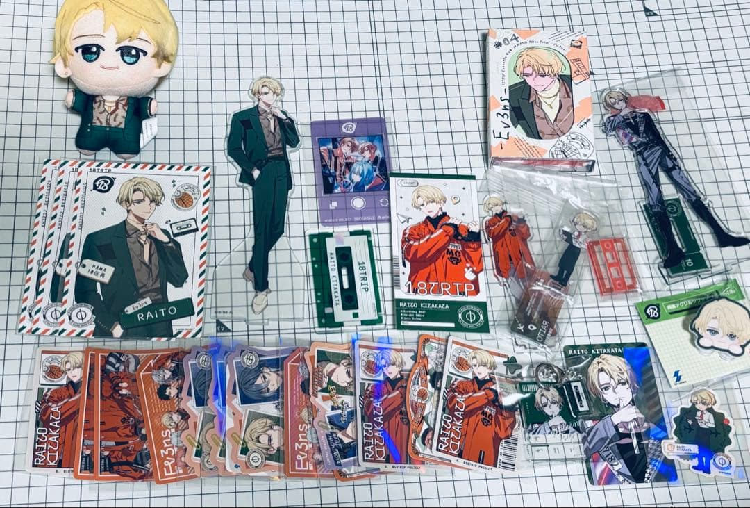 北片來人 エイトリ 缶バッジ ぱしゃこれ クリアカード タワレコ