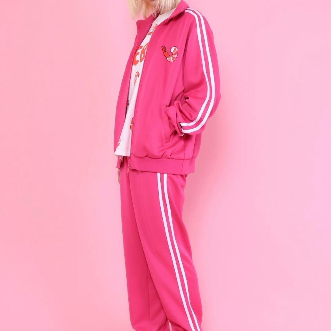 PUNYUS プニュズ ジャージ エビ サイズ2 フードトラックジャケット