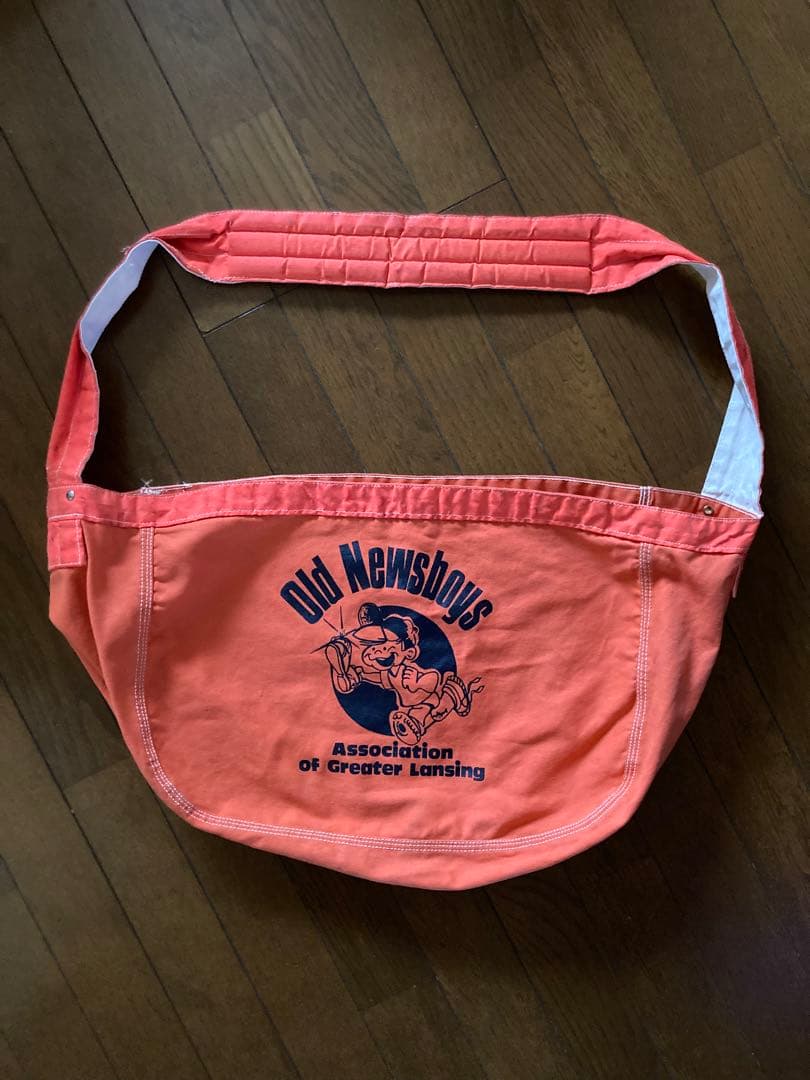 【希少】 60s70s ニュースペーパーバッグ ヴィンテージ 65db07d5068b2ce599607bd2c4c730