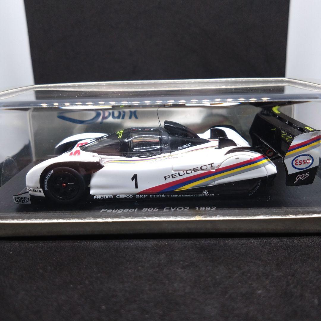 スパーク 1/43 プジョー 905 エボ2 1992 SWC マニクール Peugeot 905 Evo2 1992 | ミニカー散財とほほ日記