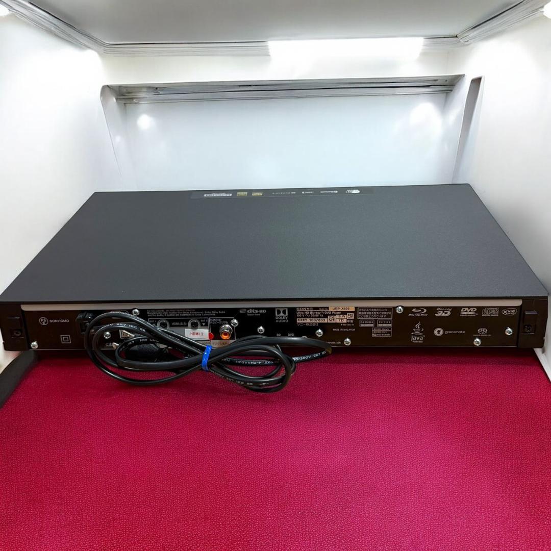 ☆極美品 ソニー UBP-X800 ブルーレイ プレーヤー 4Kアップコンバート