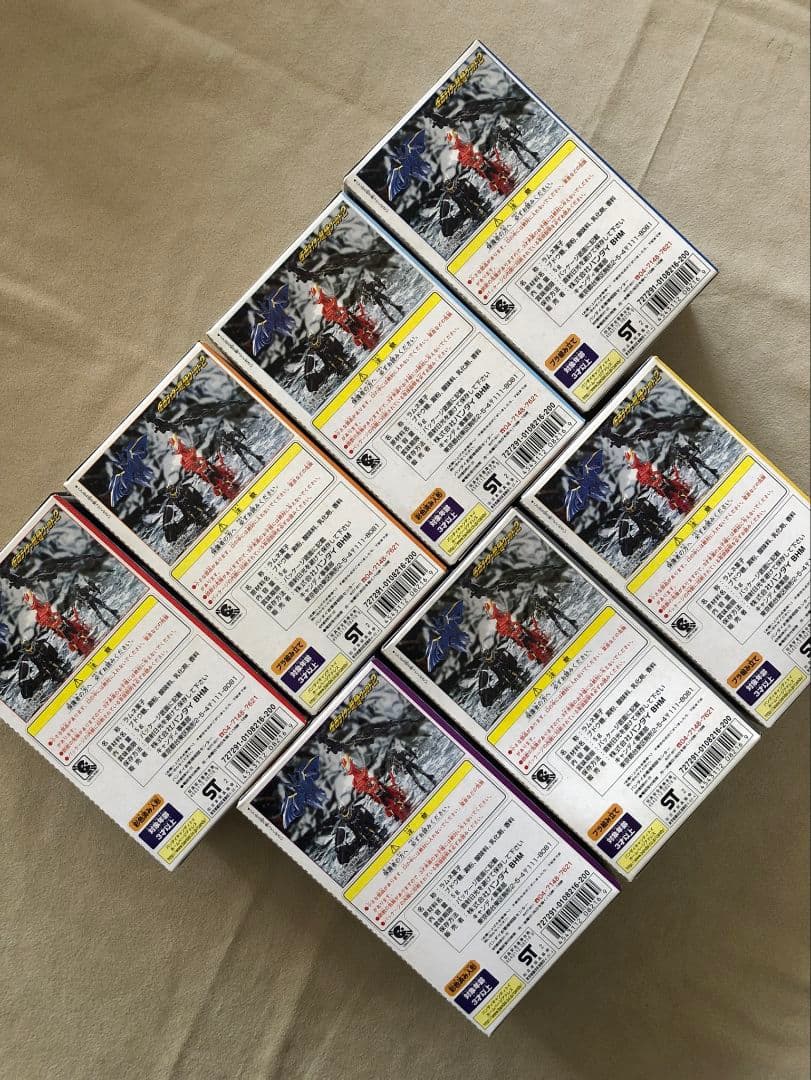 未開封】仮面ライダー龍騎ワールド2 全7種フルコンプ＋龍騎ワールド1