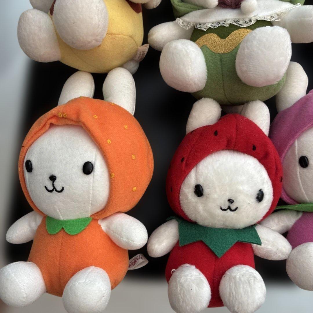 左下！平成レトロうさずきんぬいぐるみ 12体セット - メルカリ