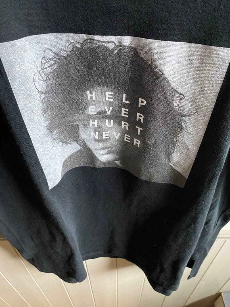 藤井風 Tシャツ HEHN顔Tシャツ Lサイズ HELPEVERHURTNEVR - メルカリ