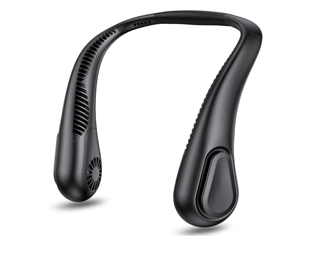 ブレードレスネックファン 黒　5個セット転売OK