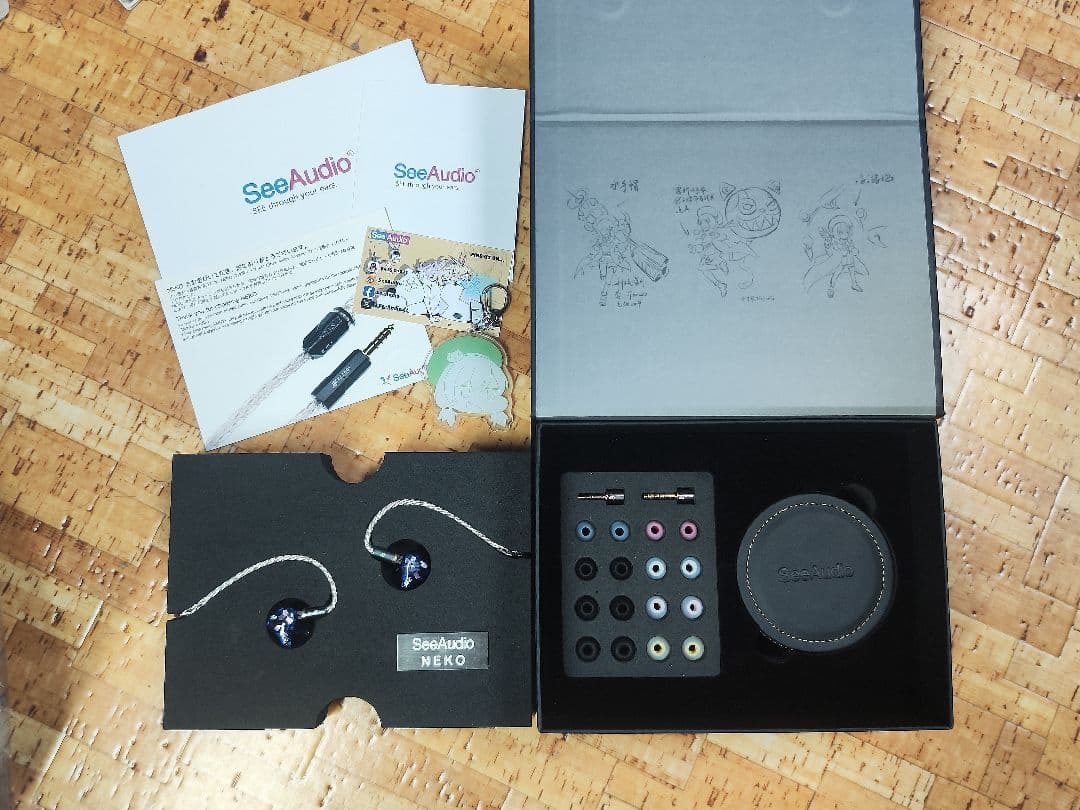 【rint】SeeAudio NEKO 6BA イヤホン