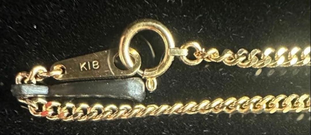 K18 喜平ネックレス 2面 6.8g 40.5cm 【美品・刻印あり】