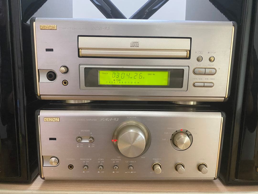 ラジオ・コンポ DENON PMA 9.5 DCD 9.5