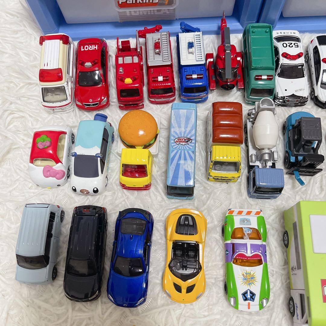 トミカ45台セット カーズ トミカパーキングケース×2個 ホットウィール