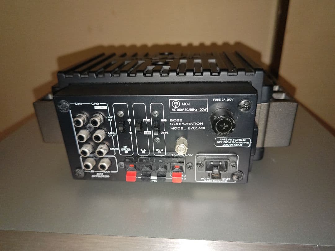 Bose 2705MX ボーズ パワーアンプ
