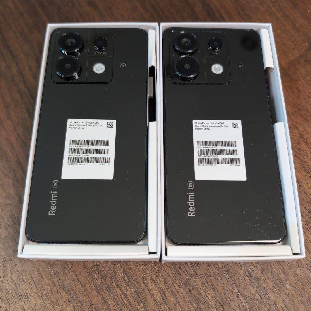 Redmi Note 13 Pro 5G black 2台（バラ売り可）