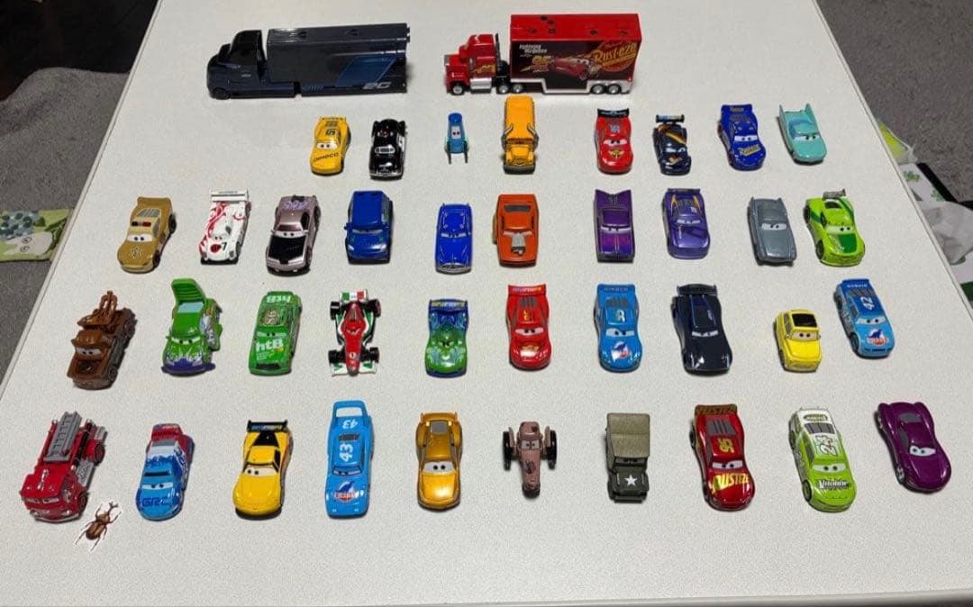 中古】カーズ ミニカーセット 40＋1台 - メルカリ