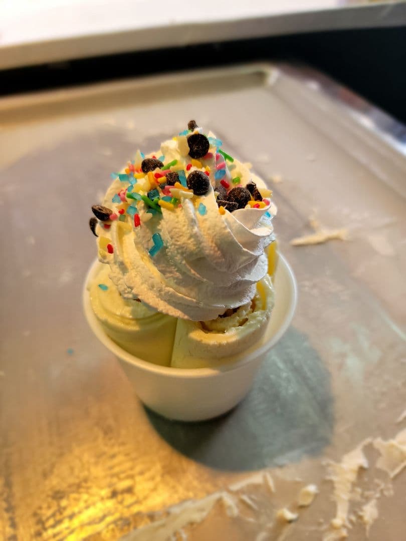 アイスクリームの機械