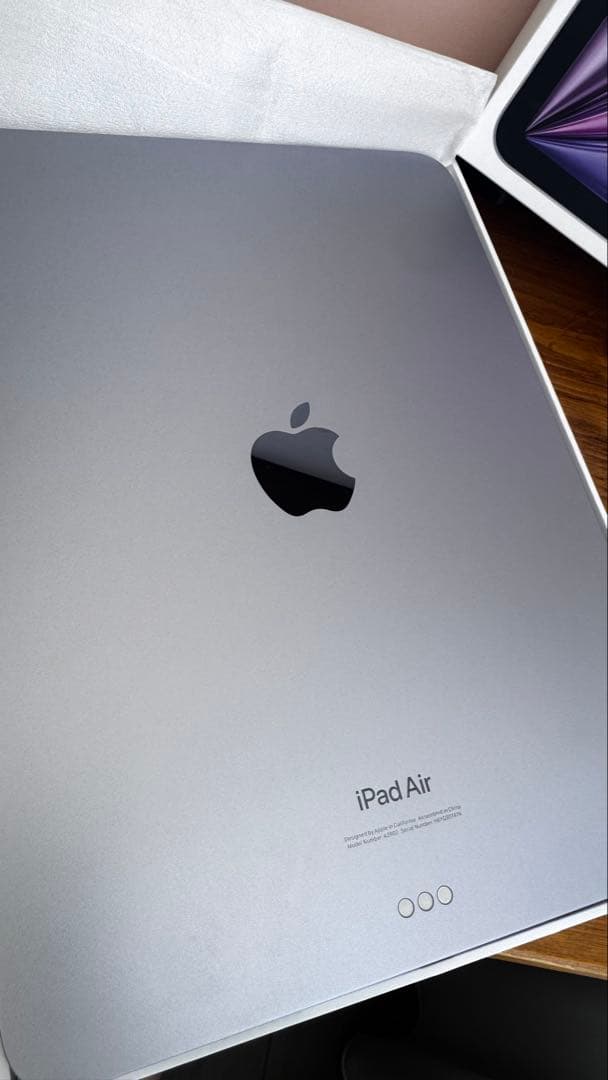 [美品]iPad Air M2 11インチ 128GB パープル wi-fi