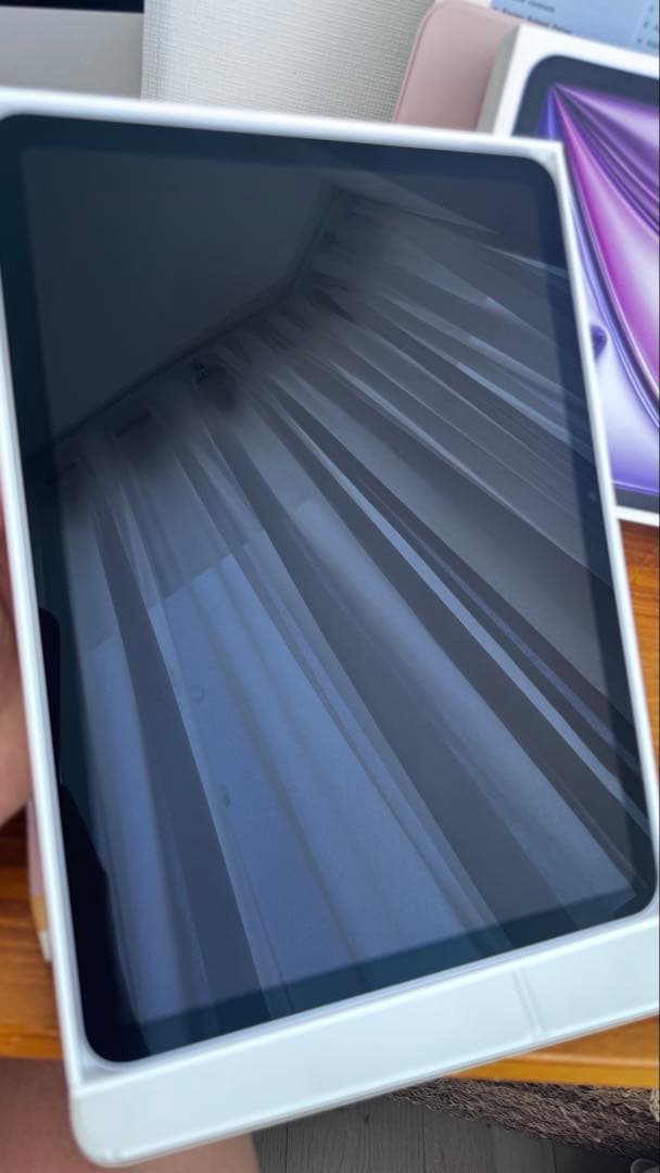 [美品]iPad Air M2 11インチ 128GB パープル wi-fi