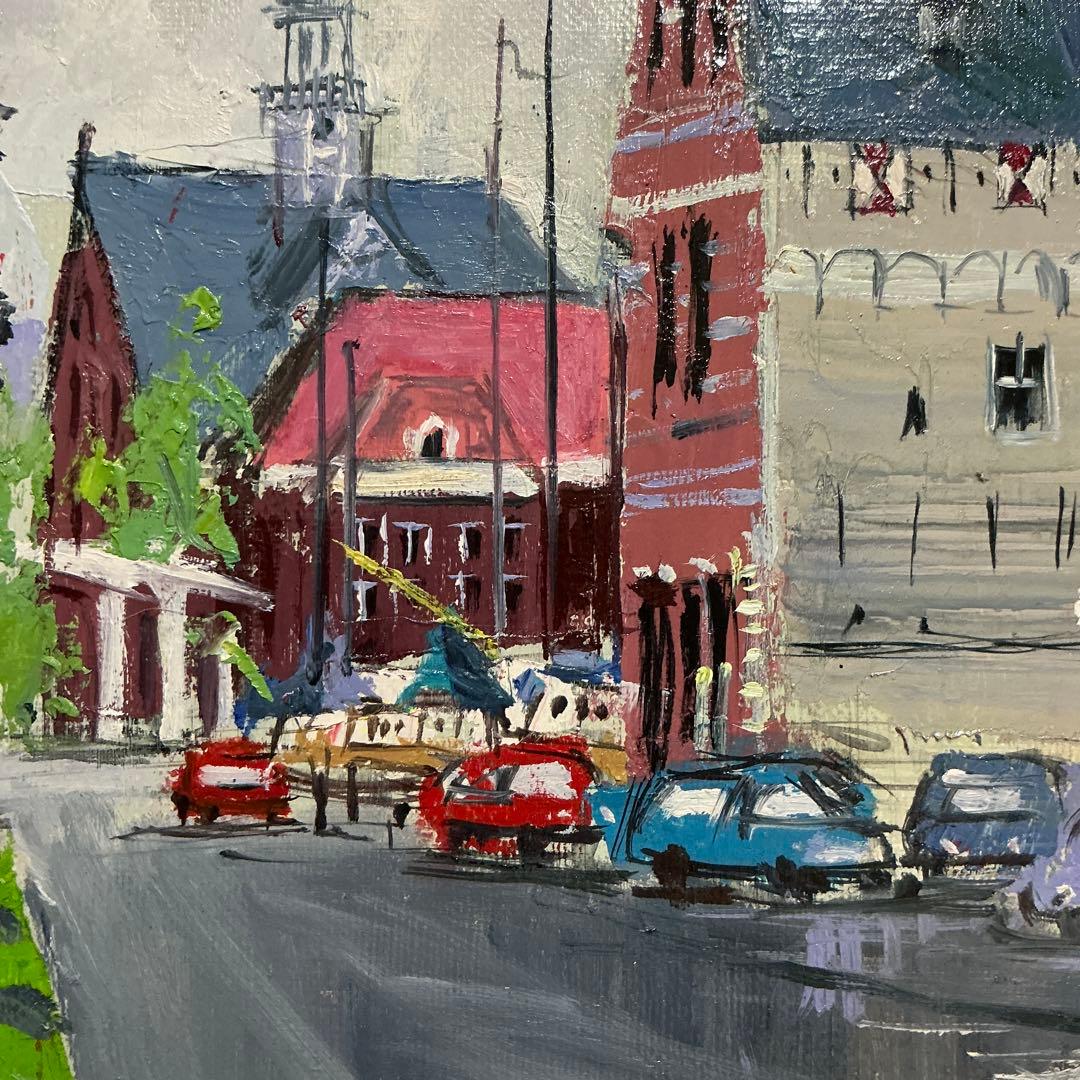 絵画・額縁・油絵・麻倉雄一郎・雨上がりのホールン・ボールド