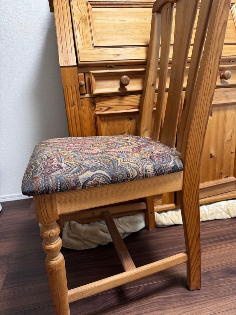 《値下げ交渉あり》アンティークデスク 鍵付き収納