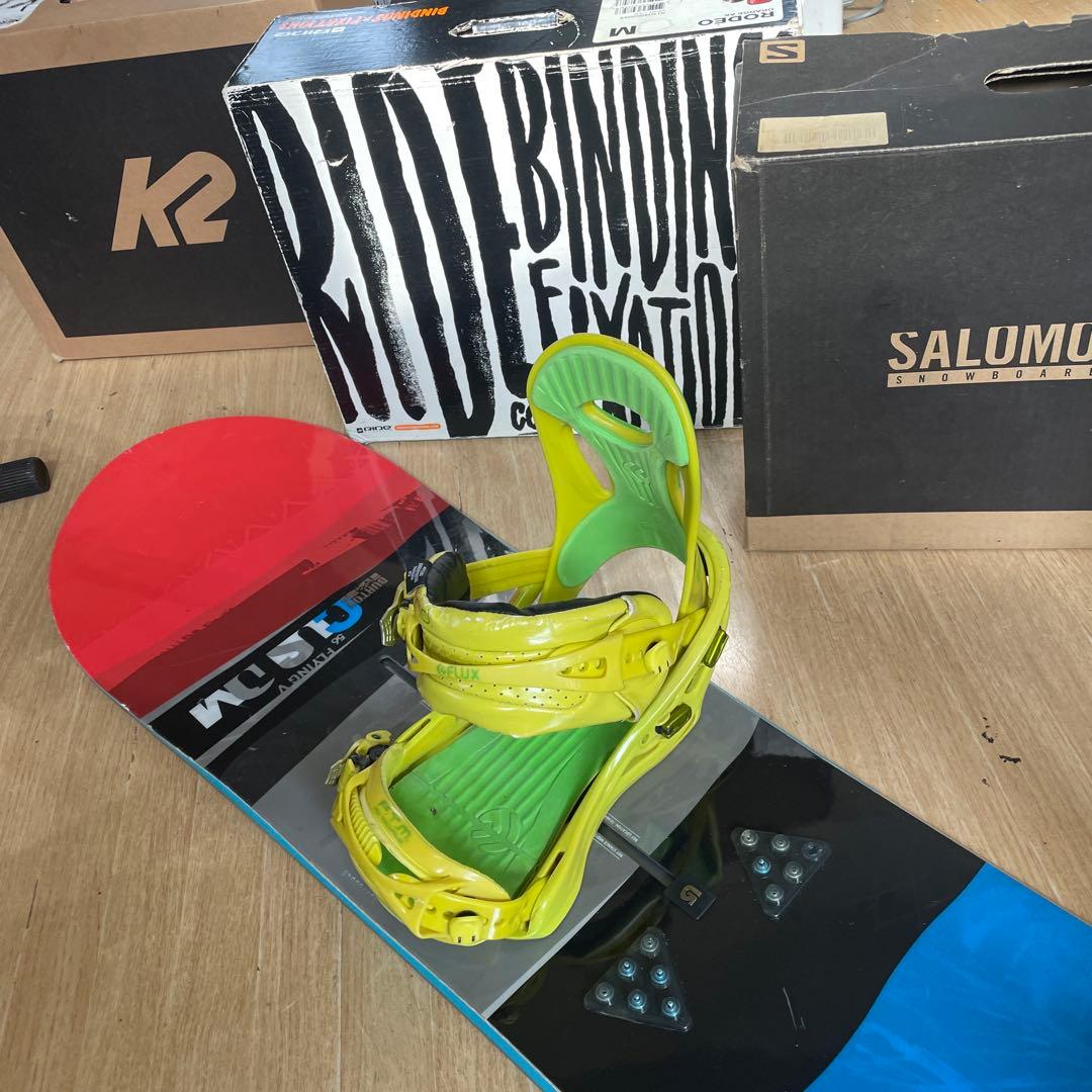 BURTON バートン カスタムバインディング付スノーボードセット CUSTOM