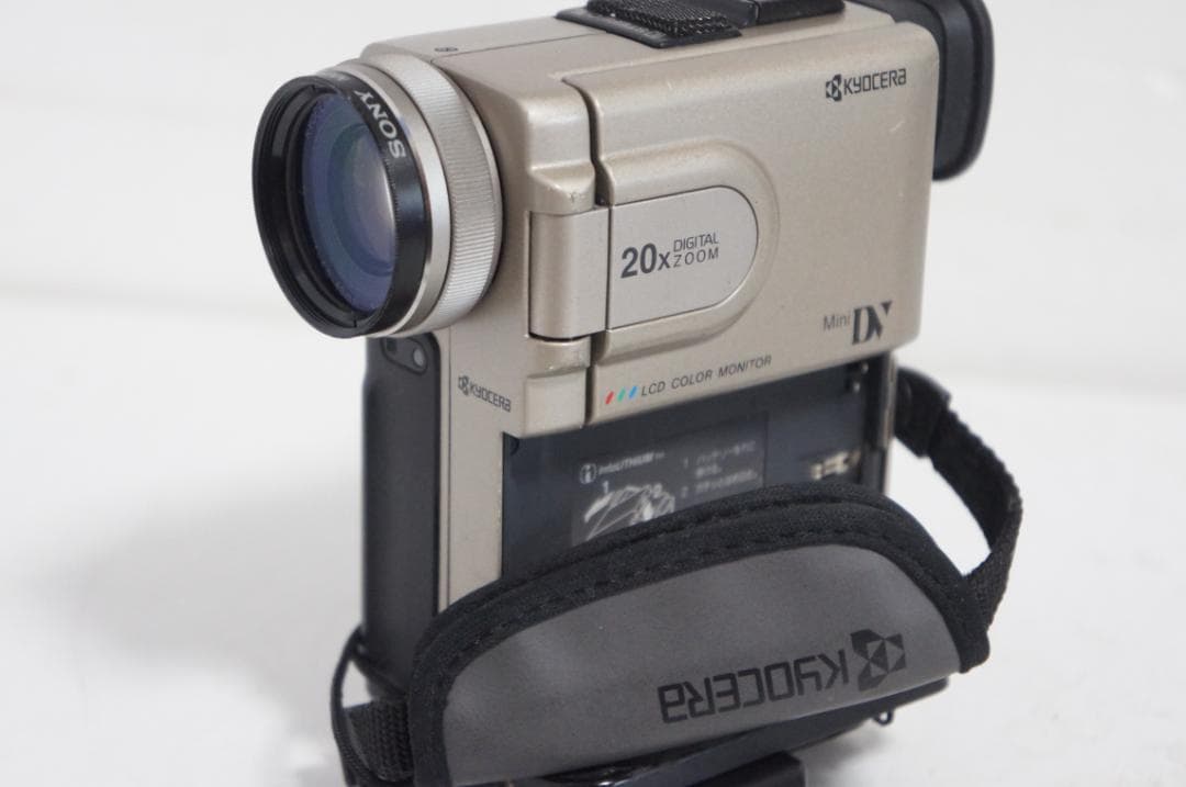 京セラ DV L1 動作品 MiniDVビデオカメラ 527 dcr pc7 - メルカリ