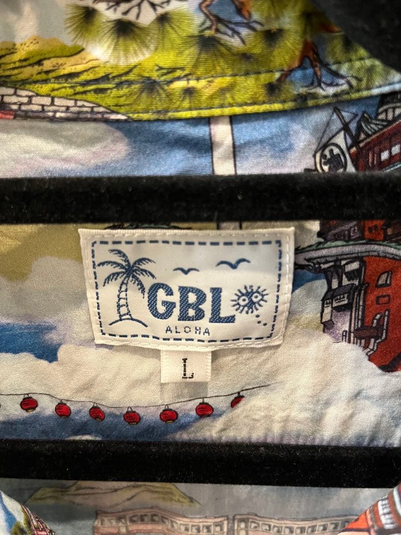 最終値引きGBL 千と千尋の神隠し ハワイアンシャツ