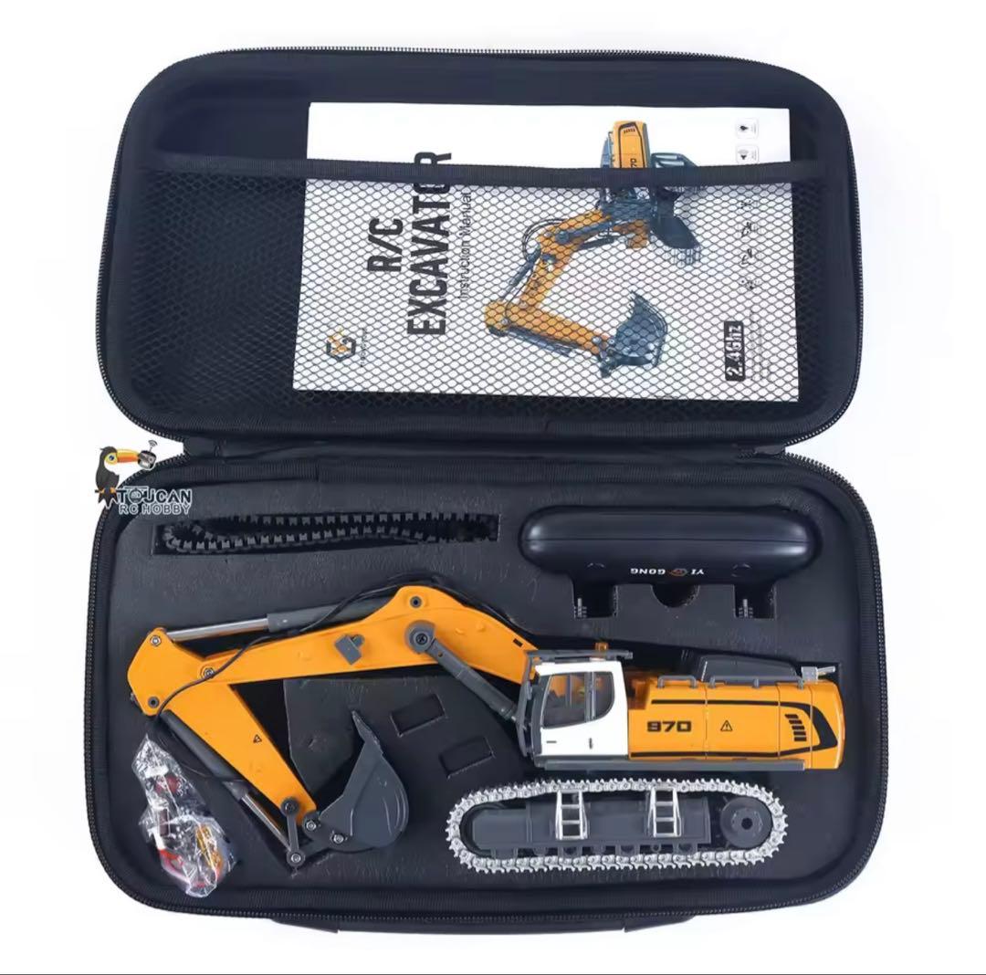 RC Excavator 1/50 Engineering ラジコン Amazon.com: TOUCAN RC HOBBY 1/50 RC Excavator K970 Engineering