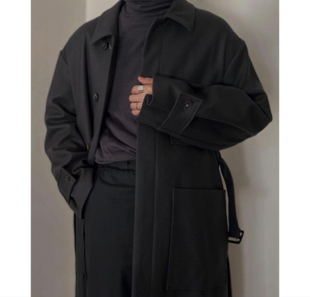 ジャケット・アウター ssstein oversized double button coat ssstein | Oversized Double Breasted Coat (Dark Beige) - FFC.