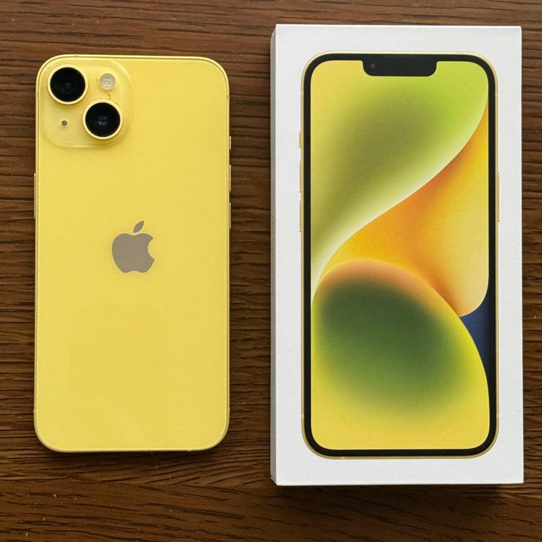iPhone14 128GB☆SIMフリー☆イエロー