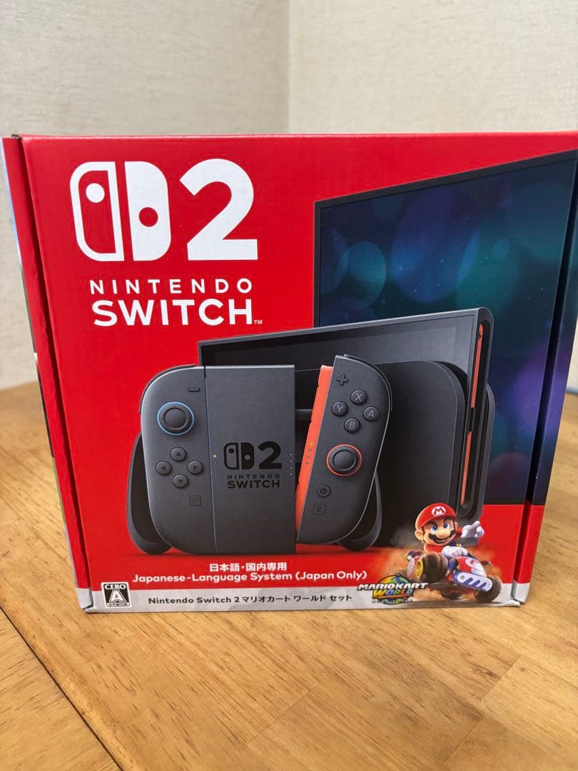 Switch2 日本語・国内専用 本体 マリオカート ワールドセット Amazon.co.jp: Nintendo Switch 2(日本語・国内専用) マリオカート