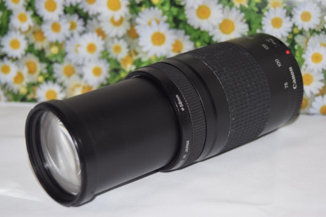 ❤美品❤望遠レンズ❤美品❤キャノン❤Canon EF 75-300mm