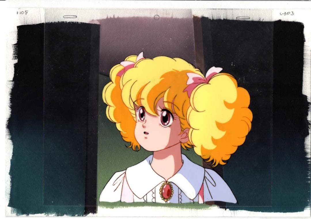 ハローレディリン レディレディ!! 直筆背景画 セル画 2枚セット - メルカリ