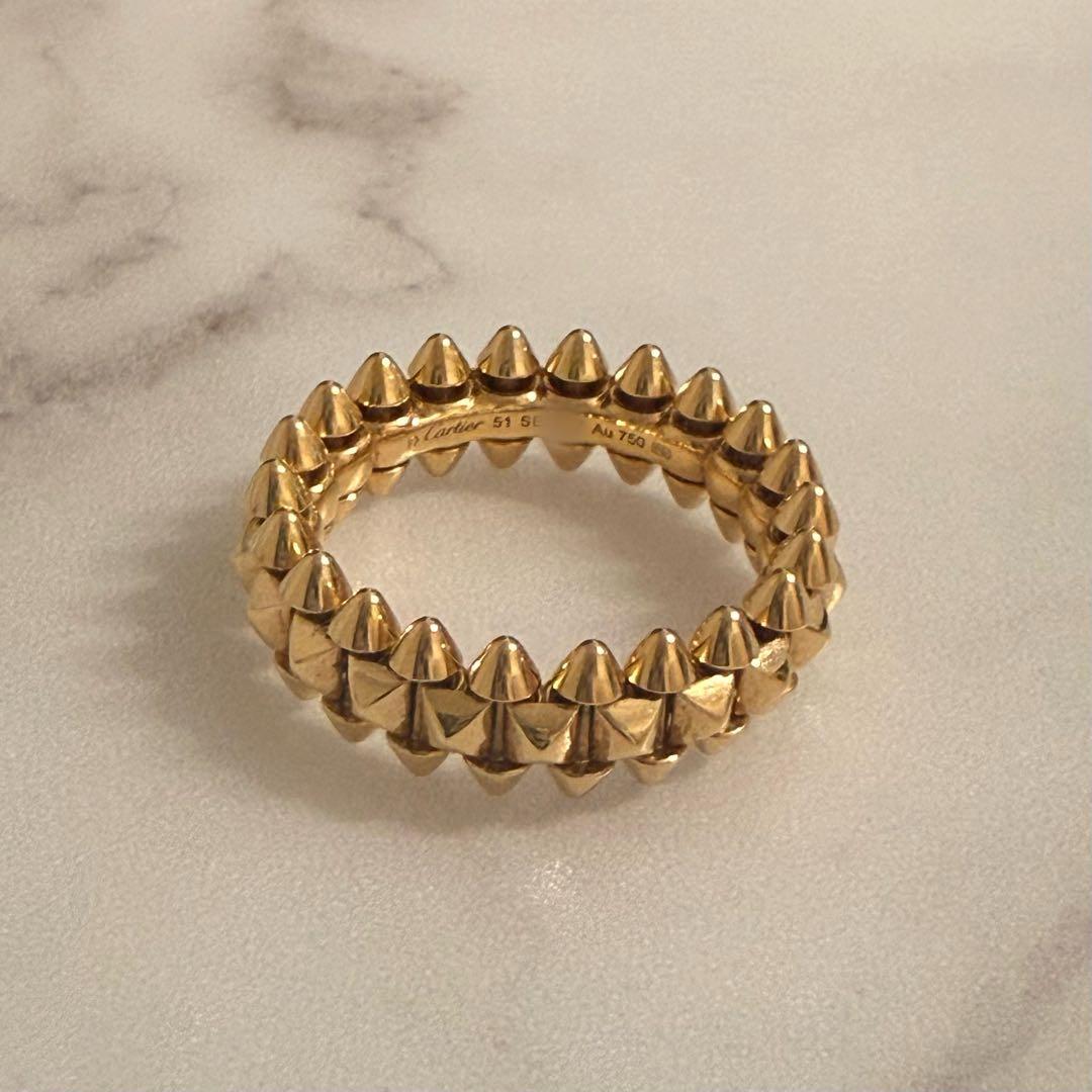 カルティエ クラッシュ SM イエローゴールド #51(11号) - メルカリ