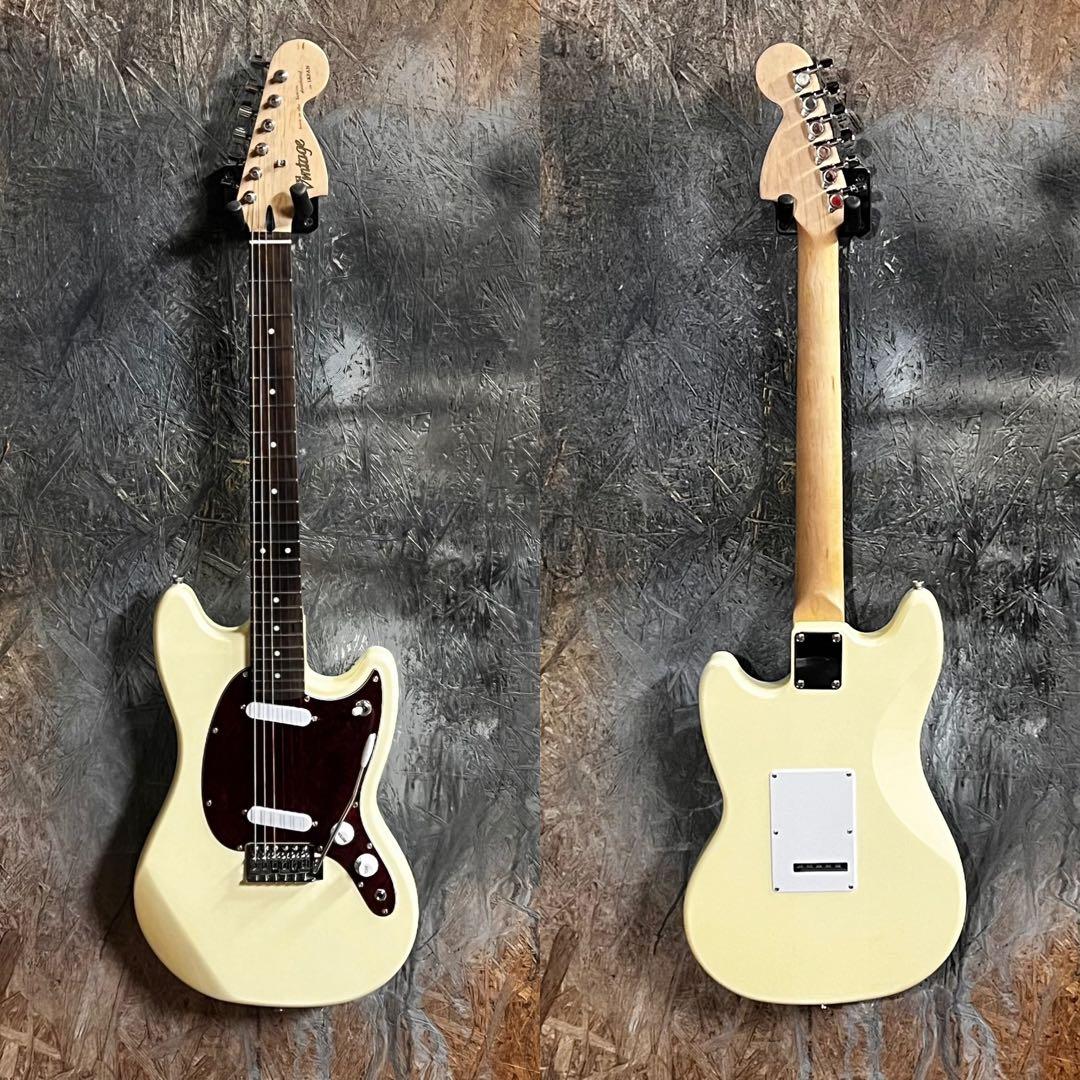 Vintage ムスタング エレキギター クリーム色 管AK - メルカリ