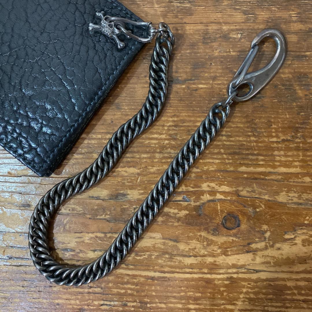 Ugo Cacciatori マネークリップウォレット & ウォレットチェーン