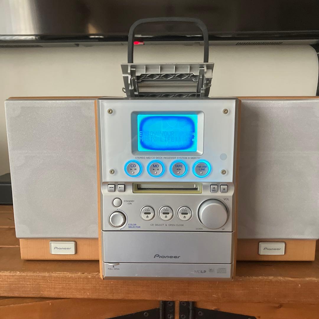 Pioneer パイオニア ミニコンポ XR-MDX737M - メルカリ