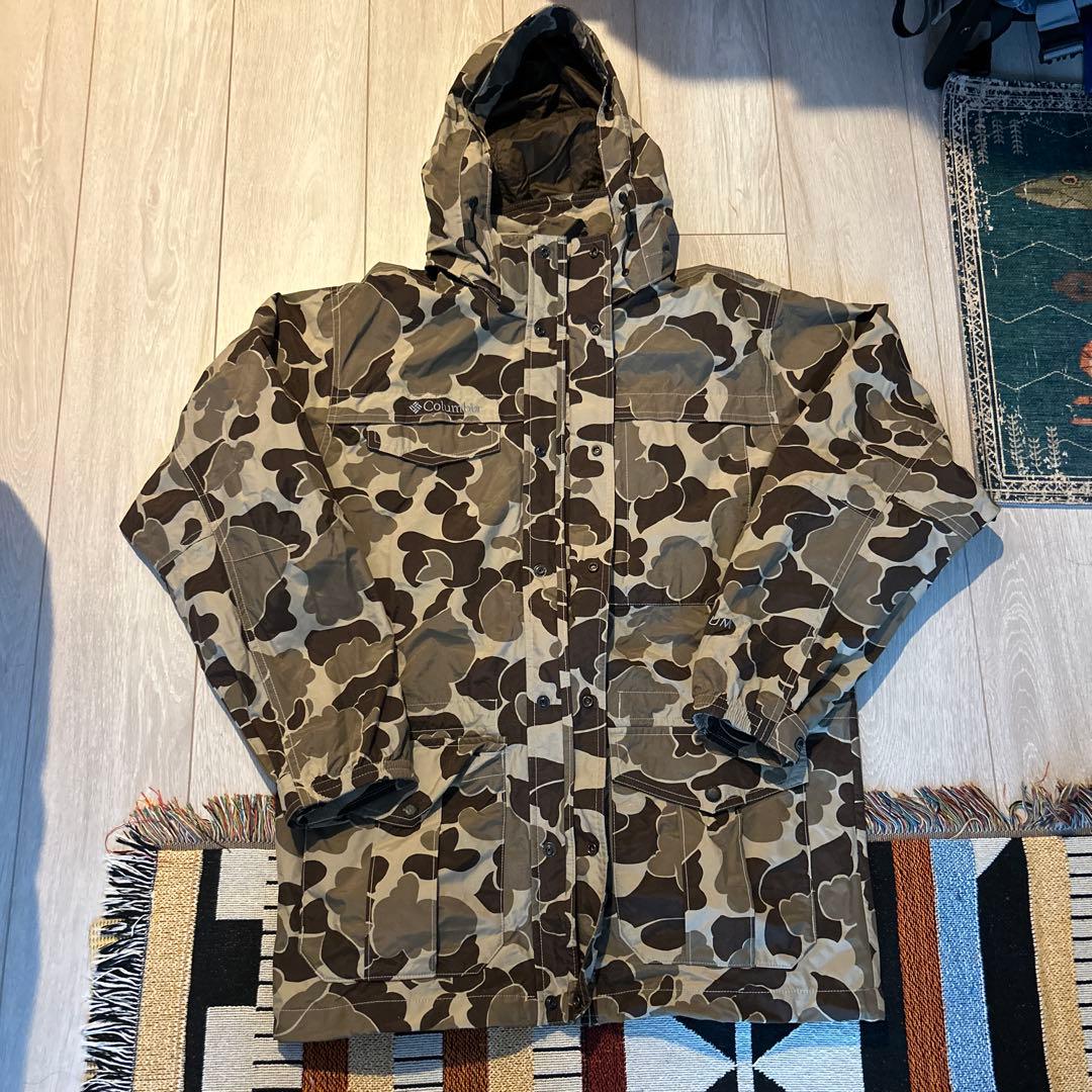 00s コロンビア　チタニウム　ダックハンターカモ　マウンテンパーカー　　迷彩 00s コロンビア チタニウム ダックハンターカモ マウンテンパーカー