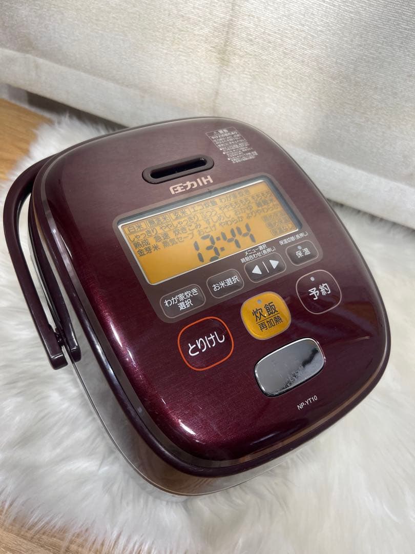 炊飯器 NP-YT10 ワインレッド