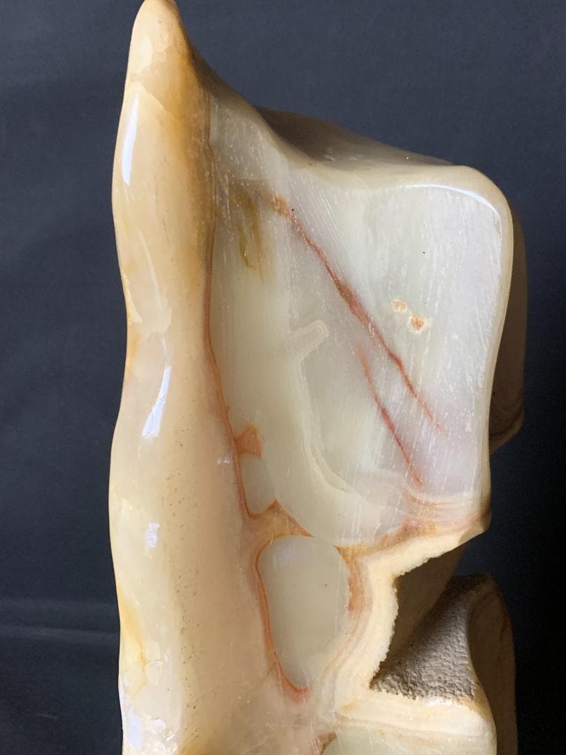 縞メノウ オニキス オニックス 瑪瑙 アゲート 原石 鑑賞石 11.73kg