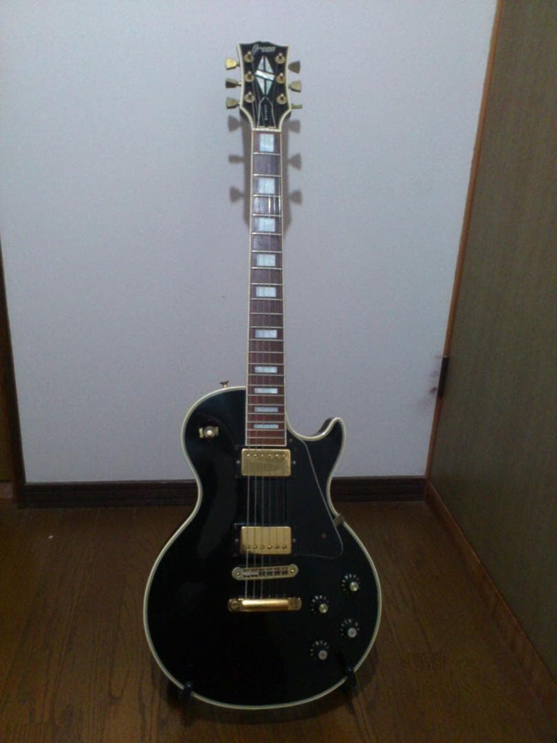 GRECO EG-500C レスポール カスタム ブラック Greco EGC Les Paul Custom (Ebony Black Around 1990 Made In Japan