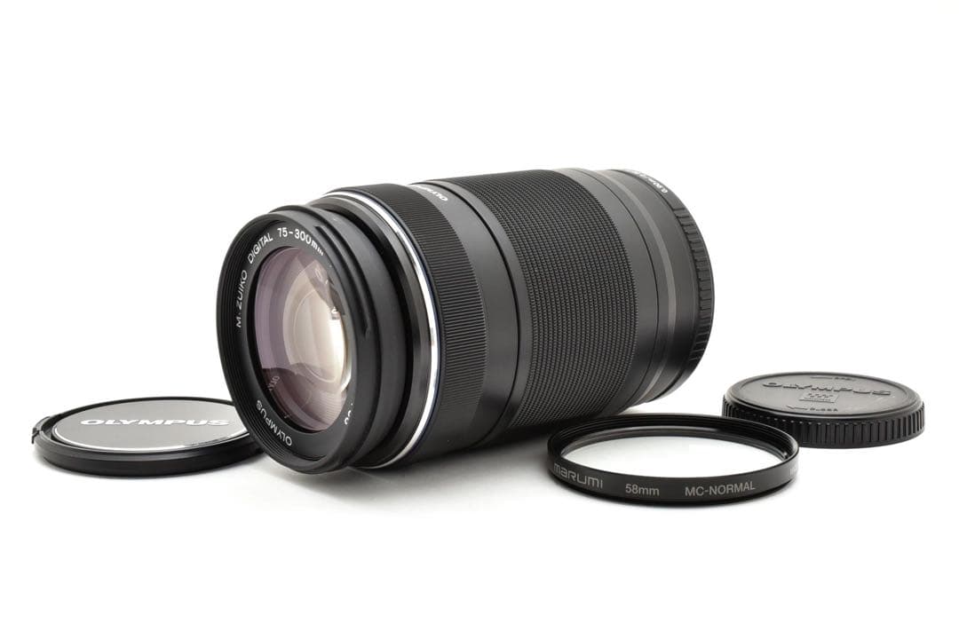 【美品】Olympus ED 75-300mm F4.8-6.7 II 望遠