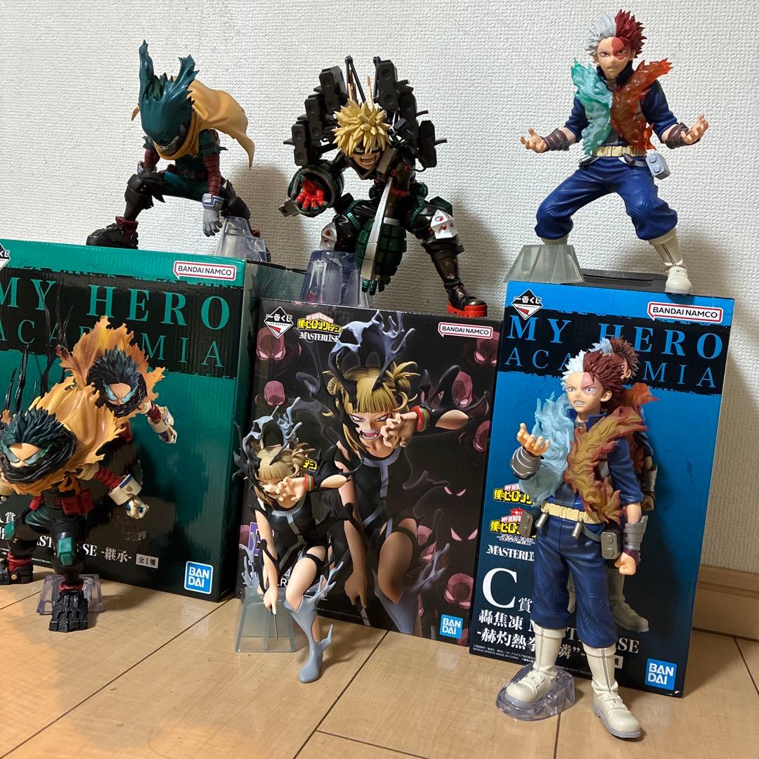 ヒロアカ 一番くじ フィギュア 6体セット 爆豪 トガ 轟 緑谷 - メルカリ