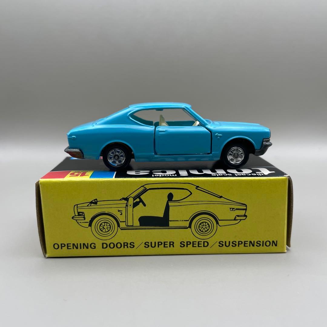トミカ黒箱15-1 NEWコロナハードトップSL ライトブルー・旧ホイール