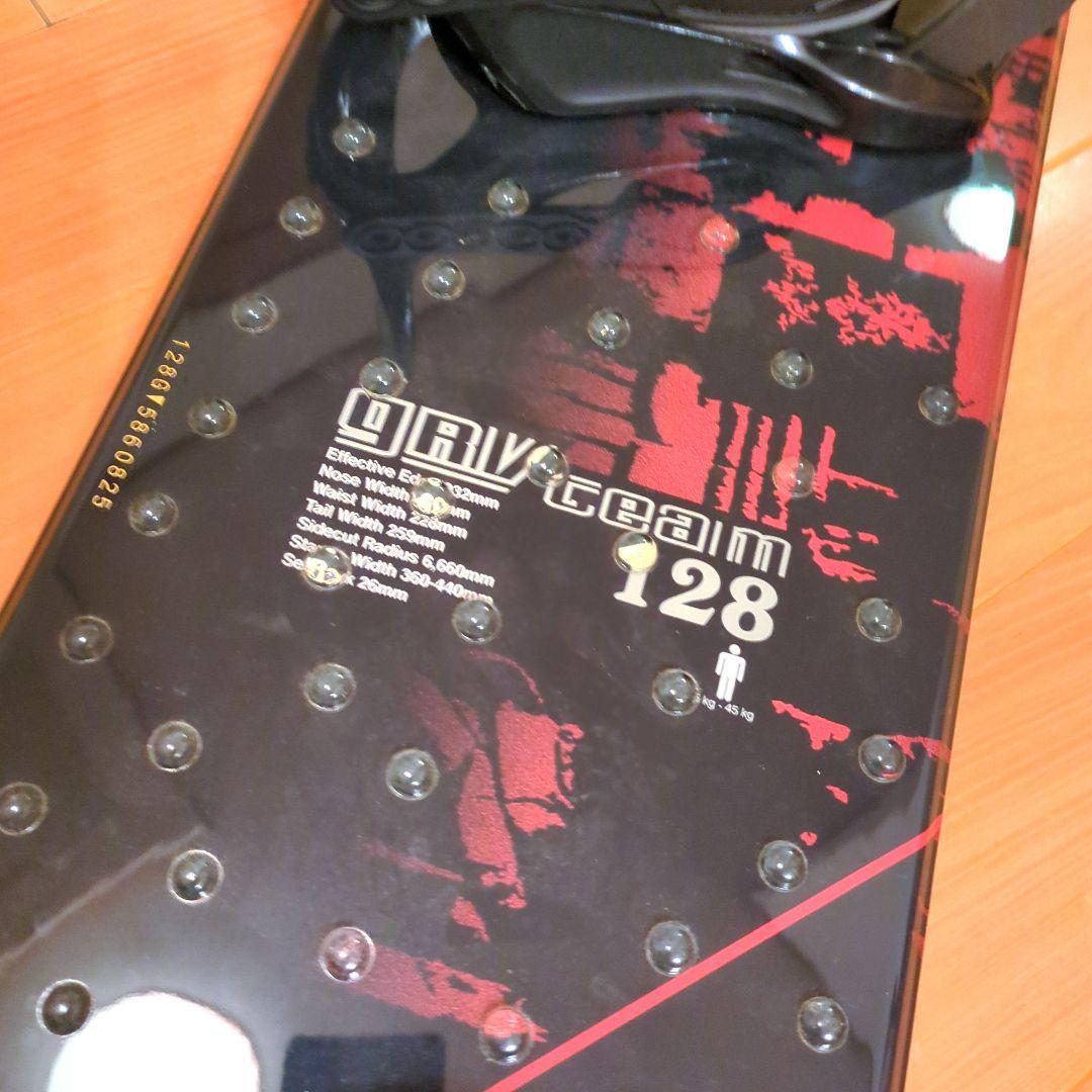 キッズスノーボード128cm IGNIO GRV×バイン セット - メルカリ