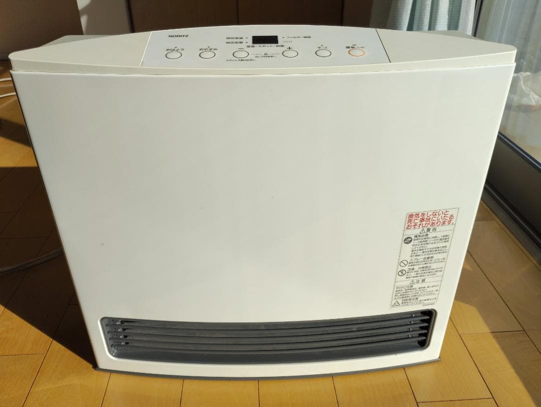 【ガスホース付】ノーリツ ガスファンヒーター GFH-4004S LPガス用